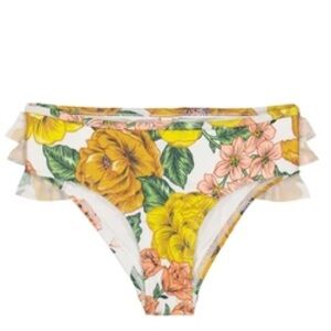 Zimmermann Kids Poppy Floral Bikini Bottoms